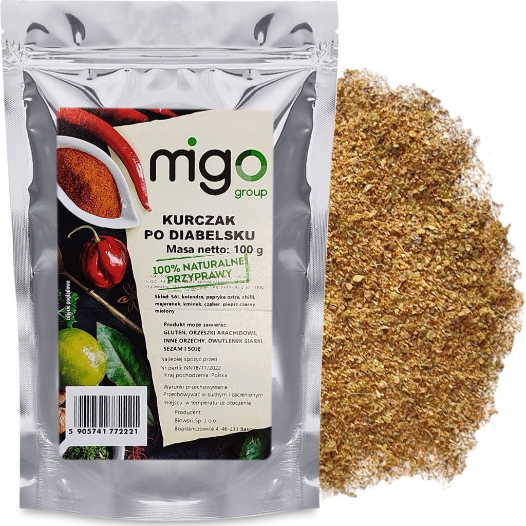 Kurczak po diabelsku 100g - MIGOgroup