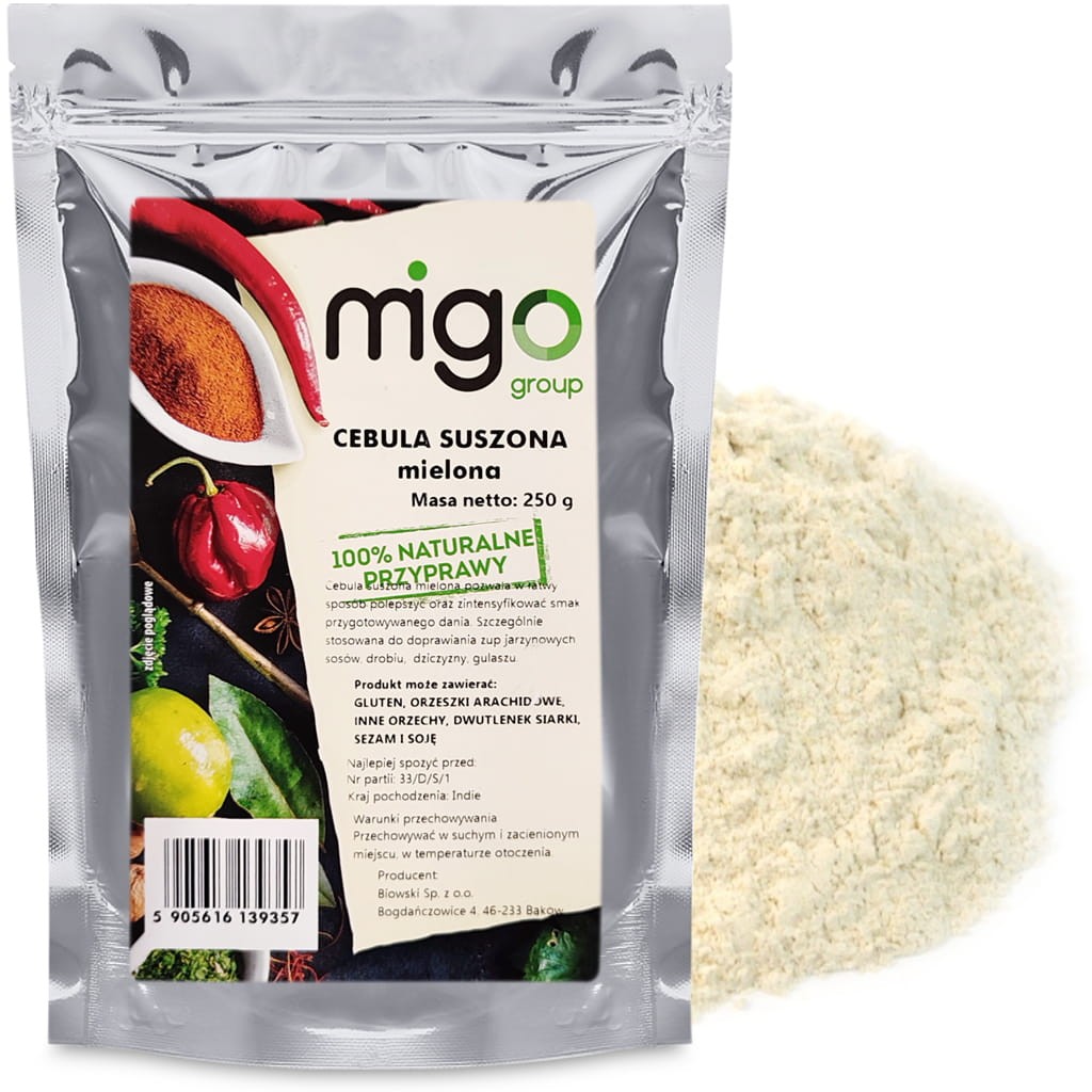 Cebula mielona, suszona 250g - MIGOgroup