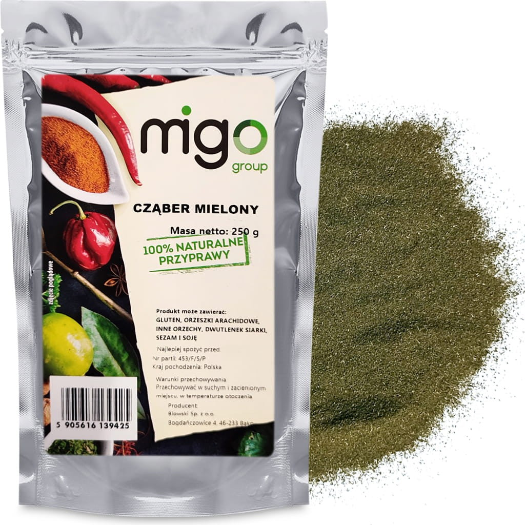 CZĄBER MIELONY suszony naturalny - 250g -MIGogroup