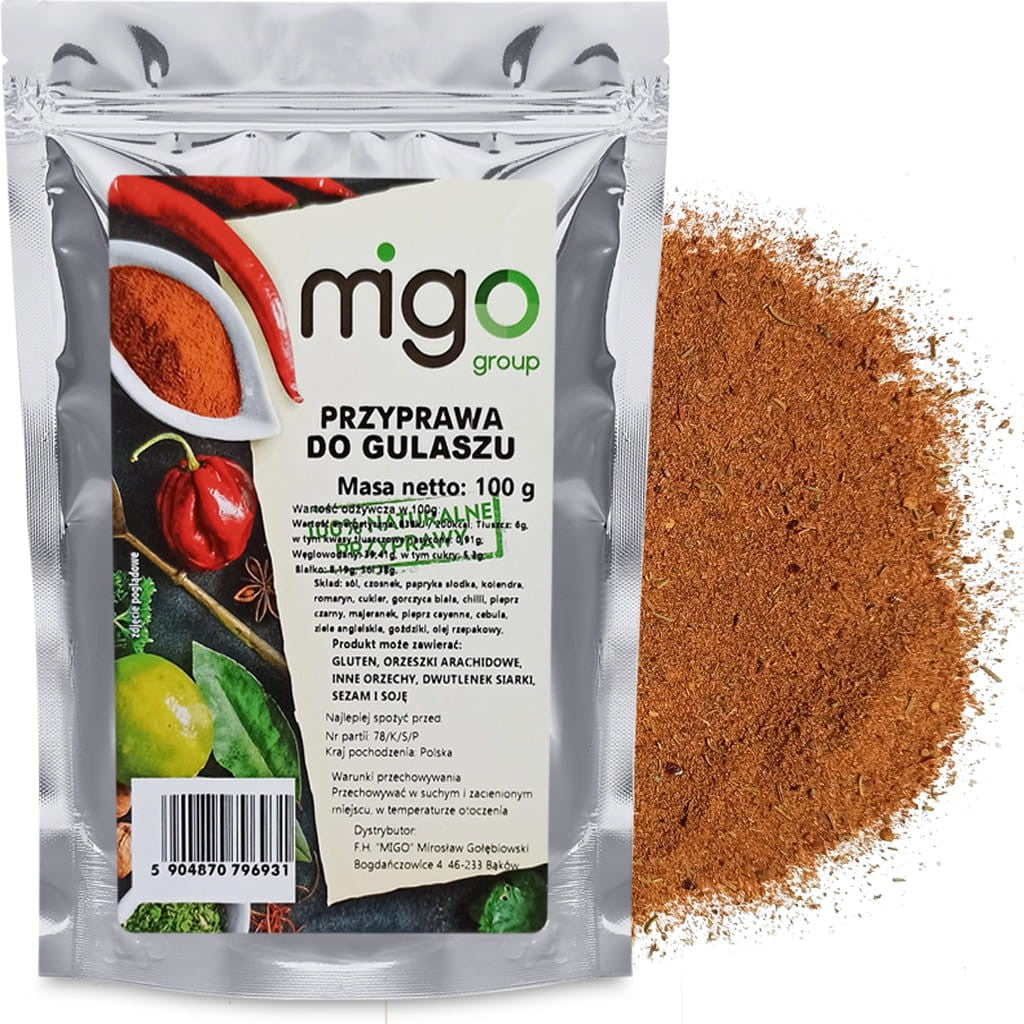 Przyprawa do gulaszu, leczo - 100g - MIGogroup