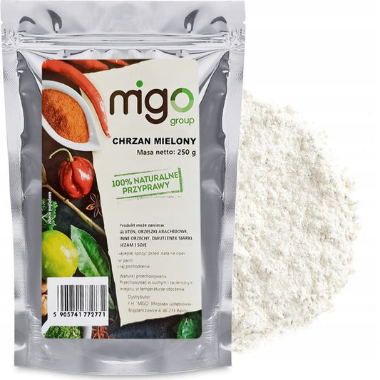 Chrzan mielony 250g  - MIGogroup