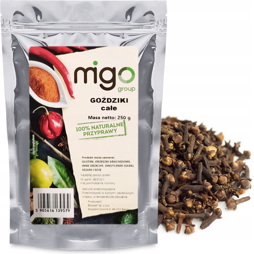 Goździki całe naturalne 250g  - MIGogroup