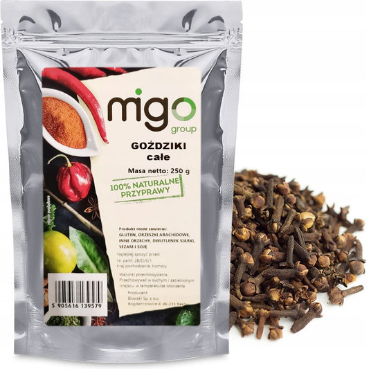 Goździki całe naturalne 250g  - MIGogroup