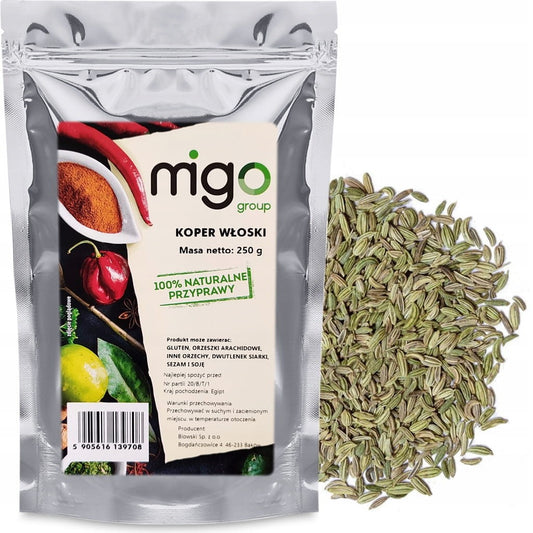 Koper włoski ziarno 250g  - MIGogroup