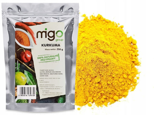 Kurkuma mielona 250g  - MIGOgroup