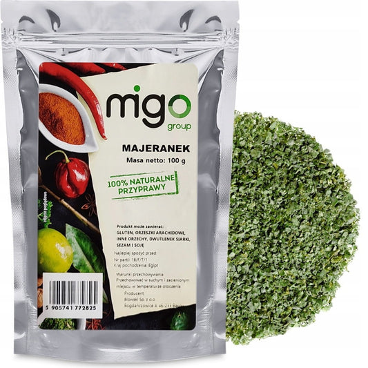 Majeranek suszony, liście 100g - MIGOgroup