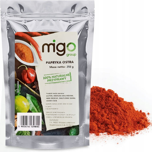 Papryka ostra mielona ASTA 250g  - MIGogroup