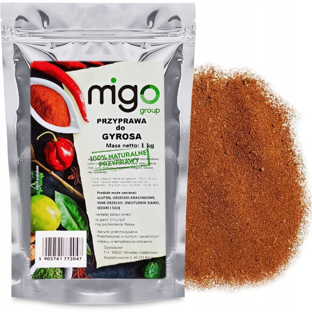 Przyprawa do gyrosa i kebaba  1kg - MIGOgroup