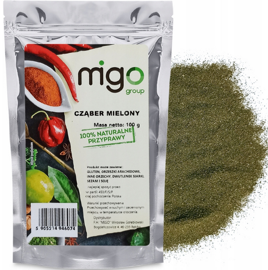 CZĄBER MIELONY suszony naturalny - 100g -MIGogroup