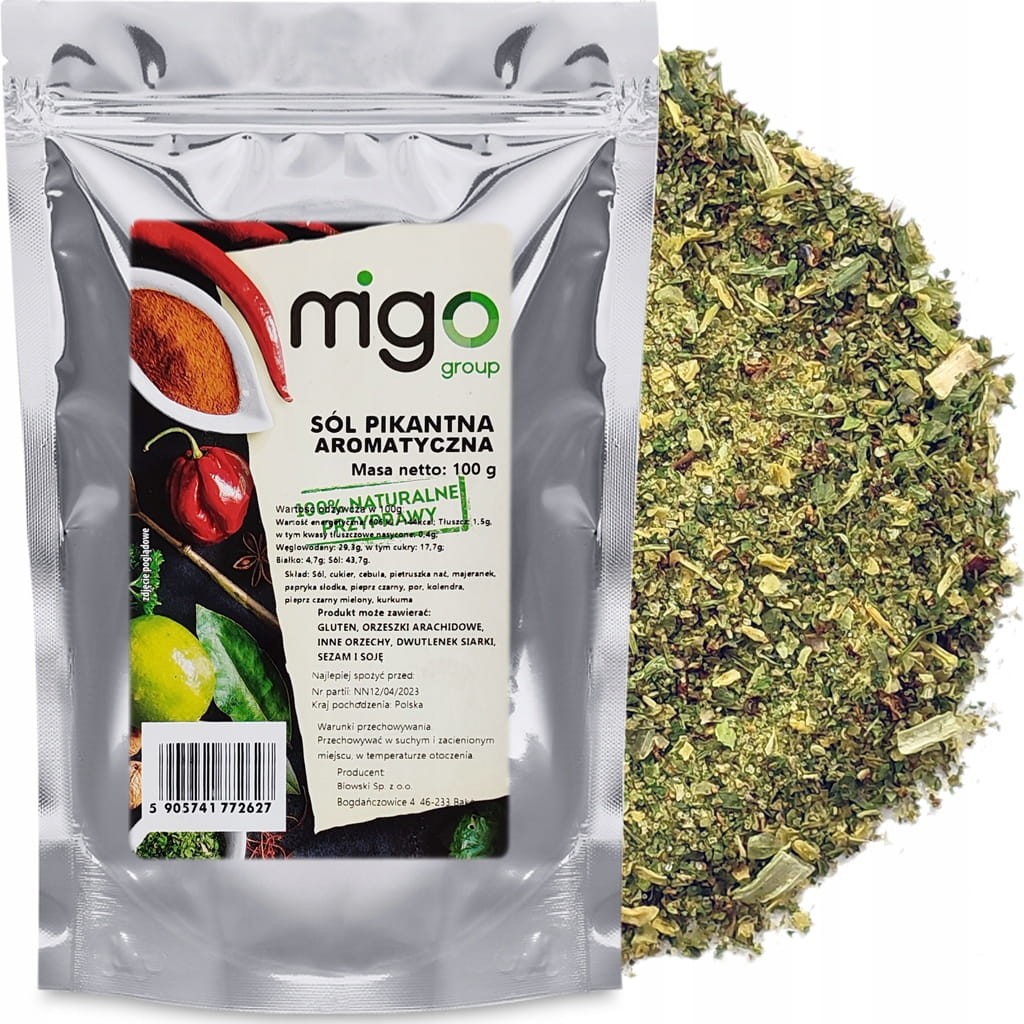 Sól pikantna aromatyczna 100g - MIGOgroup