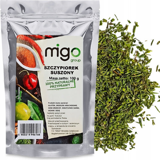 Szczypiorek suszony, cięty - 100g - MIGogroup
