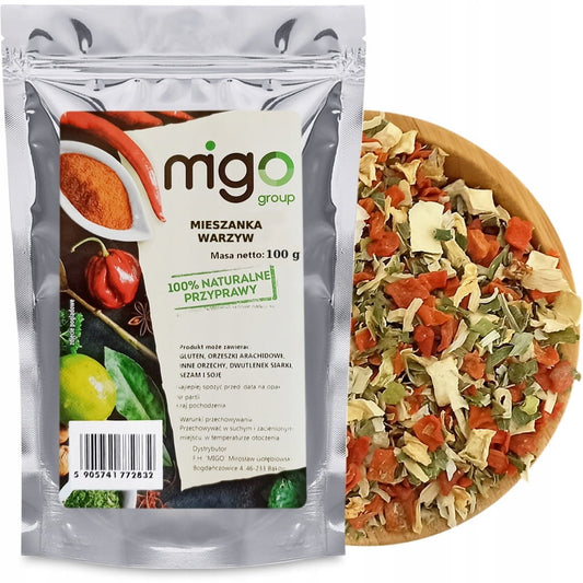 Warzywa suszone, mieszanka warzyw 100g - MIGOgroup
