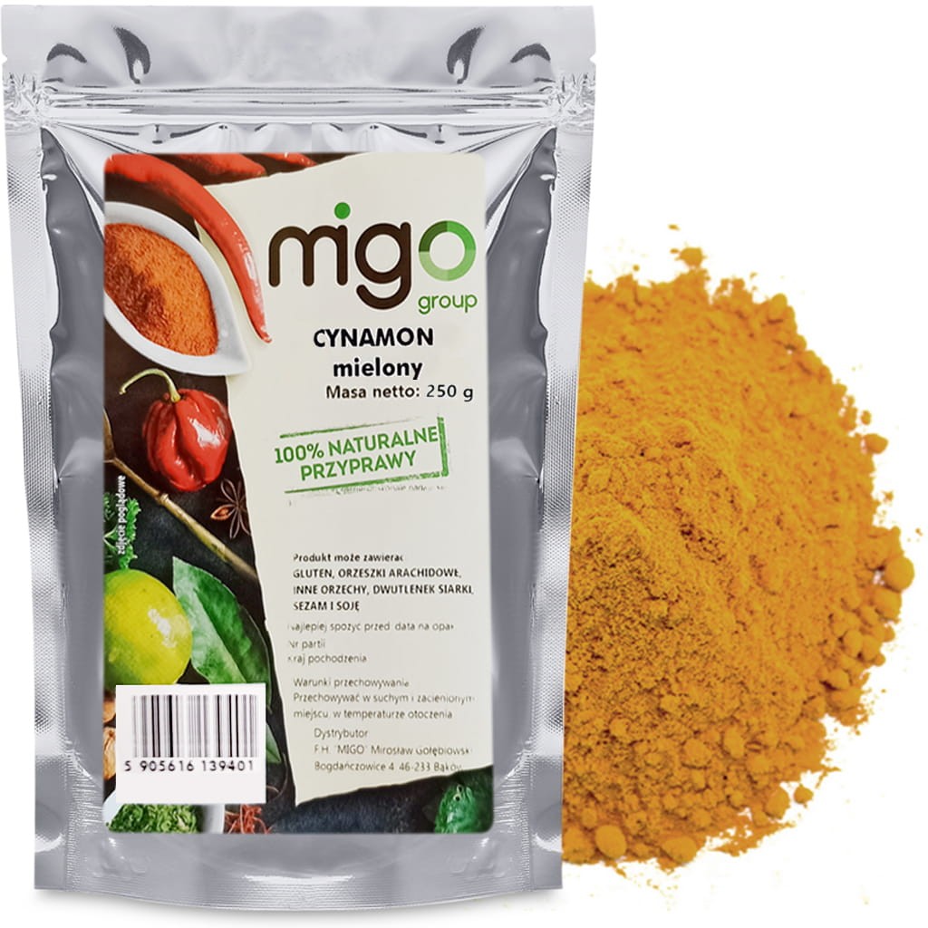 Cynamon mielony 250g  - MIGOgroup