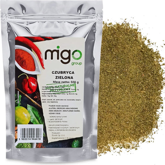 CZUBRYCA ZIELONA, aromatyczna - 500g - MIGogroup