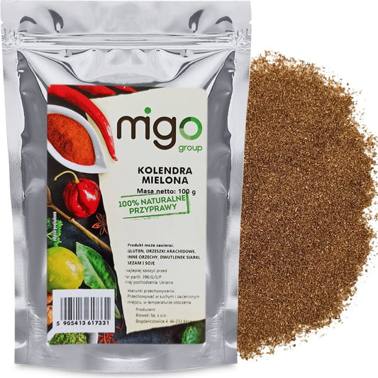 Kolendra Mielona, przyprawa 100g  - MIGogroup