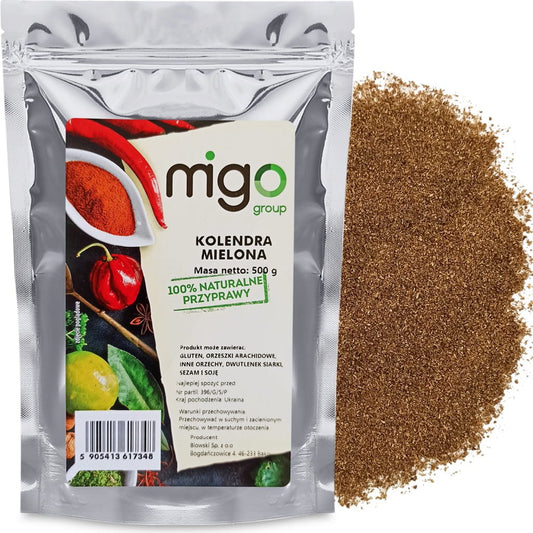 Kolendra Mielona, przyprawa 500g  - MIGogroup