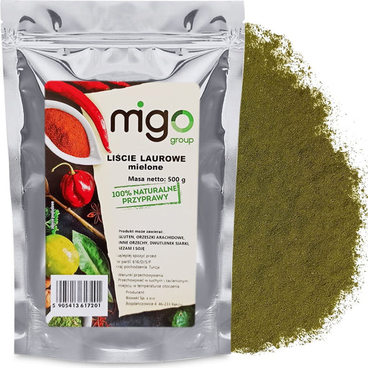 LIŚCIE LAUROWE mielone - 500g- MIGogroup