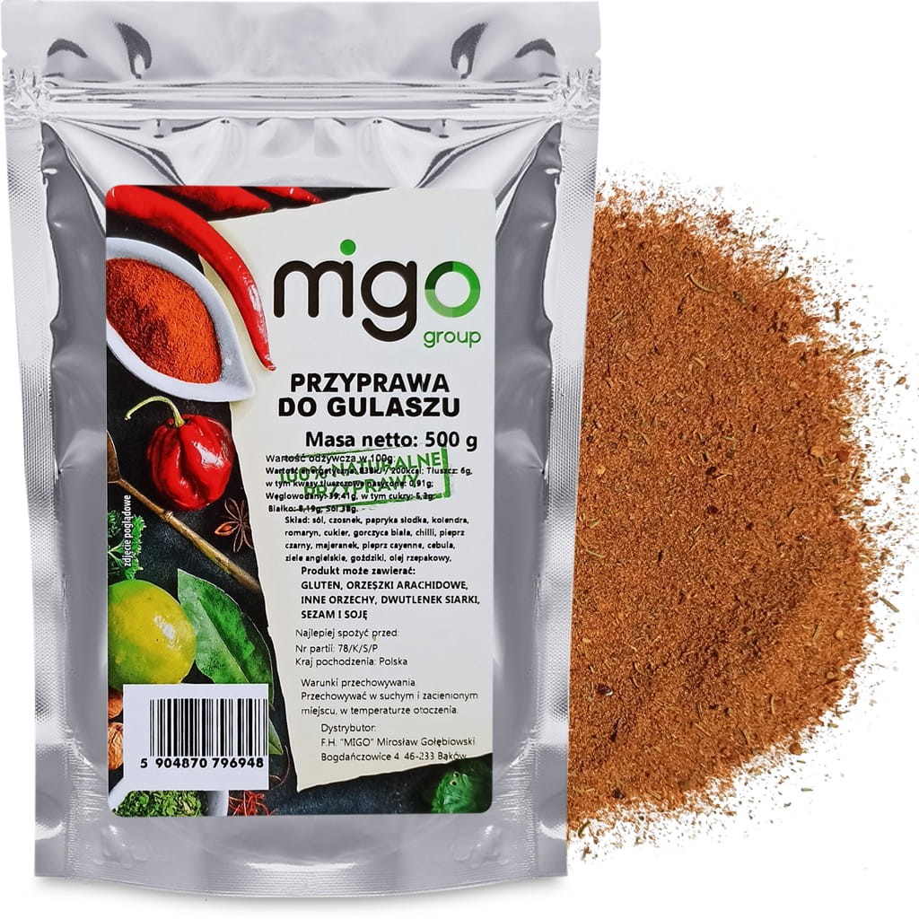 Przyprawa do gulaszu, leczo - 500g - MIGogroup